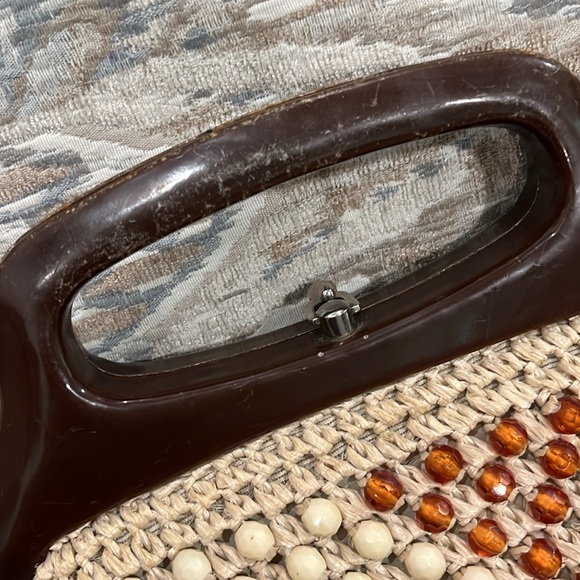 Vintage beaded handbag - Picture 5 of 11